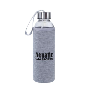 18 Oz. Aqua Pure Glass Bottle